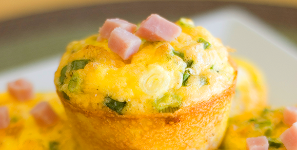 Broccoli, Cheese & Egg Muffins
